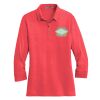 Ladies 3/4 Sleeve Meridian Cotton Blend Polo Thumbnail