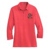 Ladies 3/4 Sleeve Meridian Cotton Blend Polo Thumbnail