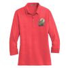 Ladies 3/4 Sleeve Meridian Cotton Blend Polo Thumbnail