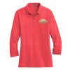 Ladies 3/4 Sleeve Meridian Cotton Blend Polo Thumbnail