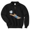 Super Sweats ® NuBlend ® 1/4 Zip Sweatshirt with Cadet Collar Thumbnail