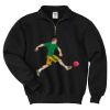 Super Sweats ® NuBlend ® 1/4 Zip Sweatshirt with Cadet Collar Thumbnail