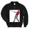 Super Sweats ® NuBlend ® 1/4 Zip Sweatshirt with Cadet Collar Thumbnail