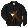 Super Sweats ® NuBlend ® 1/4 Zip Sweatshirt with Cadet Collar Thumbnail