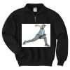 Super Sweats ® NuBlend ® 1/4 Zip Sweatshirt with Cadet Collar Thumbnail