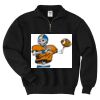 Super Sweats ® NuBlend ® 1/4 Zip Sweatshirt with Cadet Collar Thumbnail