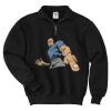 Super Sweats ® NuBlend ® 1/4 Zip Sweatshirt with Cadet Collar Thumbnail