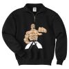 Super Sweats ® NuBlend ® 1/4 Zip Sweatshirt with Cadet Collar Thumbnail