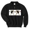 Super Sweats ® NuBlend ® 1/4 Zip Sweatshirt with Cadet Collar Thumbnail