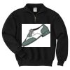 Super Sweats ® NuBlend ® 1/4 Zip Sweatshirt with Cadet Collar Thumbnail