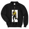 Super Sweats ® NuBlend ® 1/4 Zip Sweatshirt with Cadet Collar Thumbnail