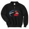 Super Sweats ® NuBlend ® 1/4 Zip Sweatshirt with Cadet Collar Thumbnail