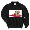 Super Sweats ® NuBlend ® 1/4 Zip Sweatshirt with Cadet Collar Thumbnail