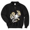 Super Sweats ® NuBlend ® 1/4 Zip Sweatshirt with Cadet Collar Thumbnail