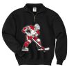 Super Sweats ® NuBlend ® 1/4 Zip Sweatshirt with Cadet Collar Thumbnail