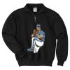 Super Sweats ® NuBlend ® 1/4 Zip Sweatshirt with Cadet Collar Thumbnail