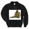 Super Sweats ® NuBlend ® 1/4 Zip Sweatshirt with Cadet Collar Thumbnail