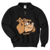 Super Sweats ® NuBlend ® 1/4 Zip Sweatshirt with Cadet Collar Thumbnail