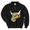 Super Sweats ® NuBlend ® 1/4 Zip Sweatshirt with Cadet Collar Thumbnail