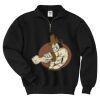 Super Sweats ® NuBlend ® 1/4 Zip Sweatshirt with Cadet Collar Thumbnail