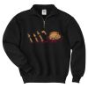 Super Sweats ® NuBlend ® 1/4 Zip Sweatshirt with Cadet Collar Thumbnail