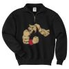 Super Sweats ® NuBlend ® 1/4 Zip Sweatshirt with Cadet Collar Thumbnail