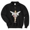 Super Sweats ® NuBlend ® 1/4 Zip Sweatshirt with Cadet Collar Thumbnail