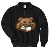 Super Sweats ® NuBlend ® 1/4 Zip Sweatshirt with Cadet Collar Thumbnail