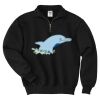 Super Sweats ® NuBlend ® 1/4 Zip Sweatshirt with Cadet Collar Thumbnail