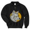 Super Sweats ® NuBlend ® 1/4 Zip Sweatshirt with Cadet Collar Thumbnail