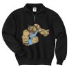 Super Sweats ® NuBlend ® 1/4 Zip Sweatshirt with Cadet Collar Thumbnail