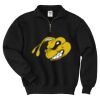 Super Sweats ® NuBlend ® 1/4 Zip Sweatshirt with Cadet Collar Thumbnail