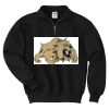 Super Sweats ® NuBlend ® 1/4 Zip Sweatshirt with Cadet Collar Thumbnail