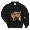 Super Sweats ® NuBlend ® 1/4 Zip Sweatshirt with Cadet Collar Thumbnail