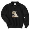 Super Sweats ® NuBlend ® 1/4 Zip Sweatshirt with Cadet Collar Thumbnail