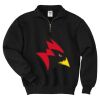 Super Sweats ® NuBlend ® 1/4 Zip Sweatshirt with Cadet Collar Thumbnail