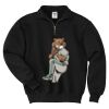 Super Sweats ® NuBlend ® 1/4 Zip Sweatshirt with Cadet Collar Thumbnail