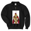 Super Sweats ® NuBlend ® 1/4 Zip Sweatshirt with Cadet Collar Thumbnail