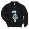 Super Sweats ® NuBlend ® 1/4 Zip Sweatshirt with Cadet Collar Thumbnail