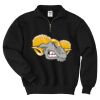 Super Sweats ® NuBlend ® 1/4 Zip Sweatshirt with Cadet Collar Thumbnail