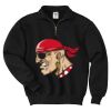 Super Sweats ® NuBlend ® 1/4 Zip Sweatshirt with Cadet Collar Thumbnail