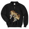 Super Sweats ® NuBlend ® 1/4 Zip Sweatshirt with Cadet Collar Thumbnail