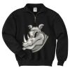 Super Sweats ® NuBlend ® 1/4 Zip Sweatshirt with Cadet Collar Thumbnail