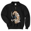 Super Sweats ® NuBlend ® 1/4 Zip Sweatshirt with Cadet Collar Thumbnail