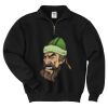 Super Sweats ® NuBlend ® 1/4 Zip Sweatshirt with Cadet Collar Thumbnail