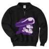 Super Sweats ® NuBlend ® 1/4 Zip Sweatshirt with Cadet Collar Thumbnail