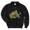 Super Sweats ® NuBlend ® 1/4 Zip Sweatshirt with Cadet Collar Thumbnail