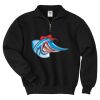 Super Sweats ® NuBlend ® 1/4 Zip Sweatshirt with Cadet Collar Thumbnail