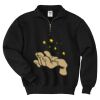 Super Sweats ® NuBlend ® 1/4 Zip Sweatshirt with Cadet Collar Thumbnail