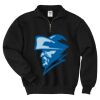 Super Sweats ® NuBlend ® 1/4 Zip Sweatshirt with Cadet Collar Thumbnail